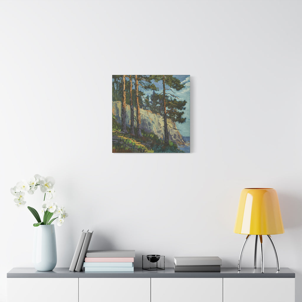 Coastal Pines Canvas Print
