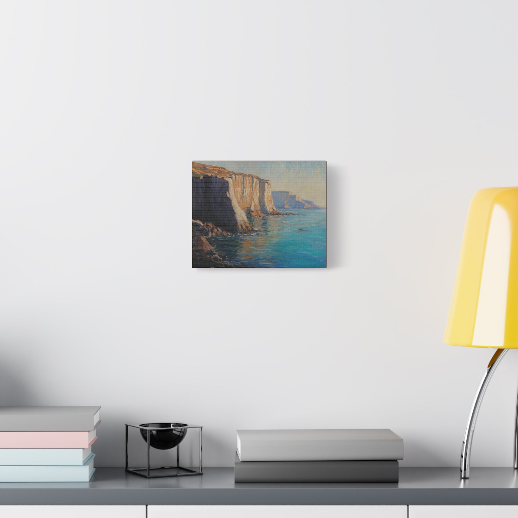 Coastal Cliffs Seascape Canvas