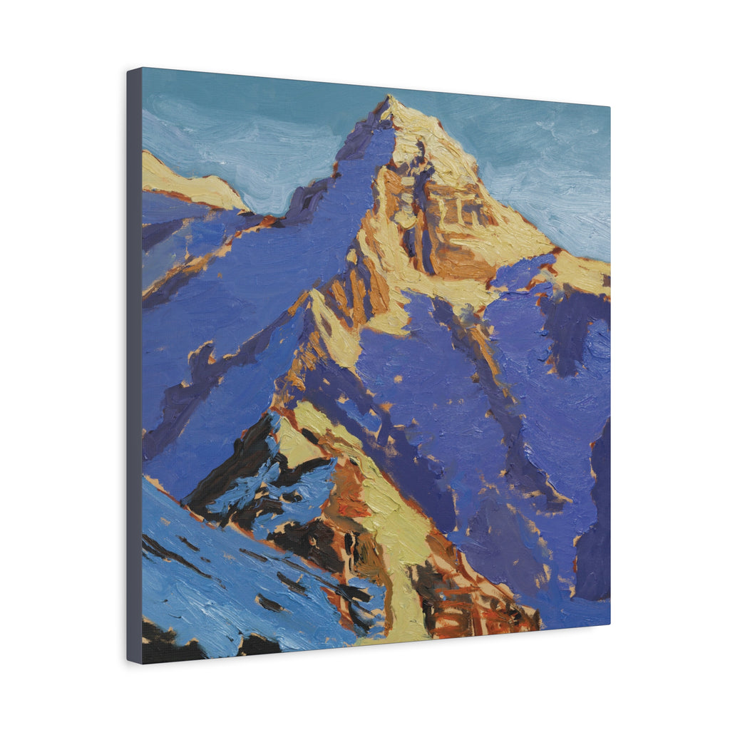 Sunlit Mountain Canvas Print