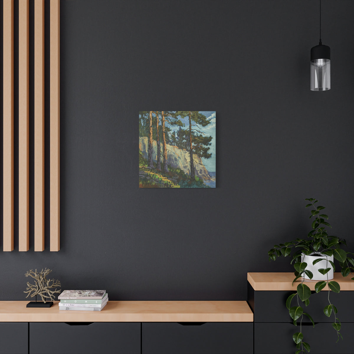 Coastal Pines Canvas Print