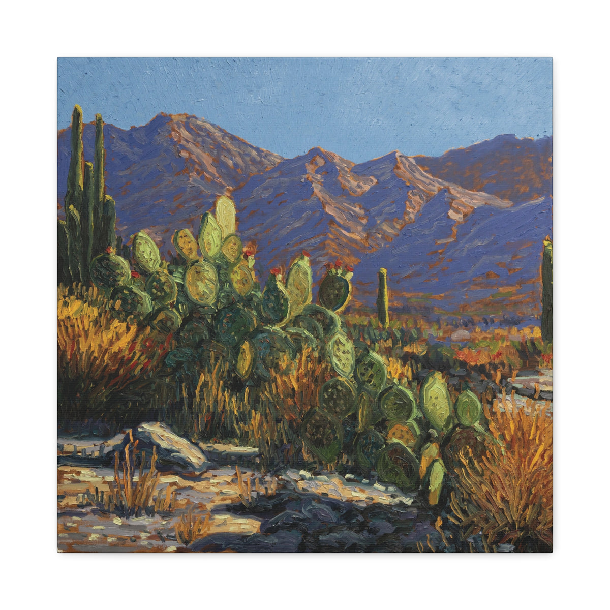 My Desert Family — Canvas Print