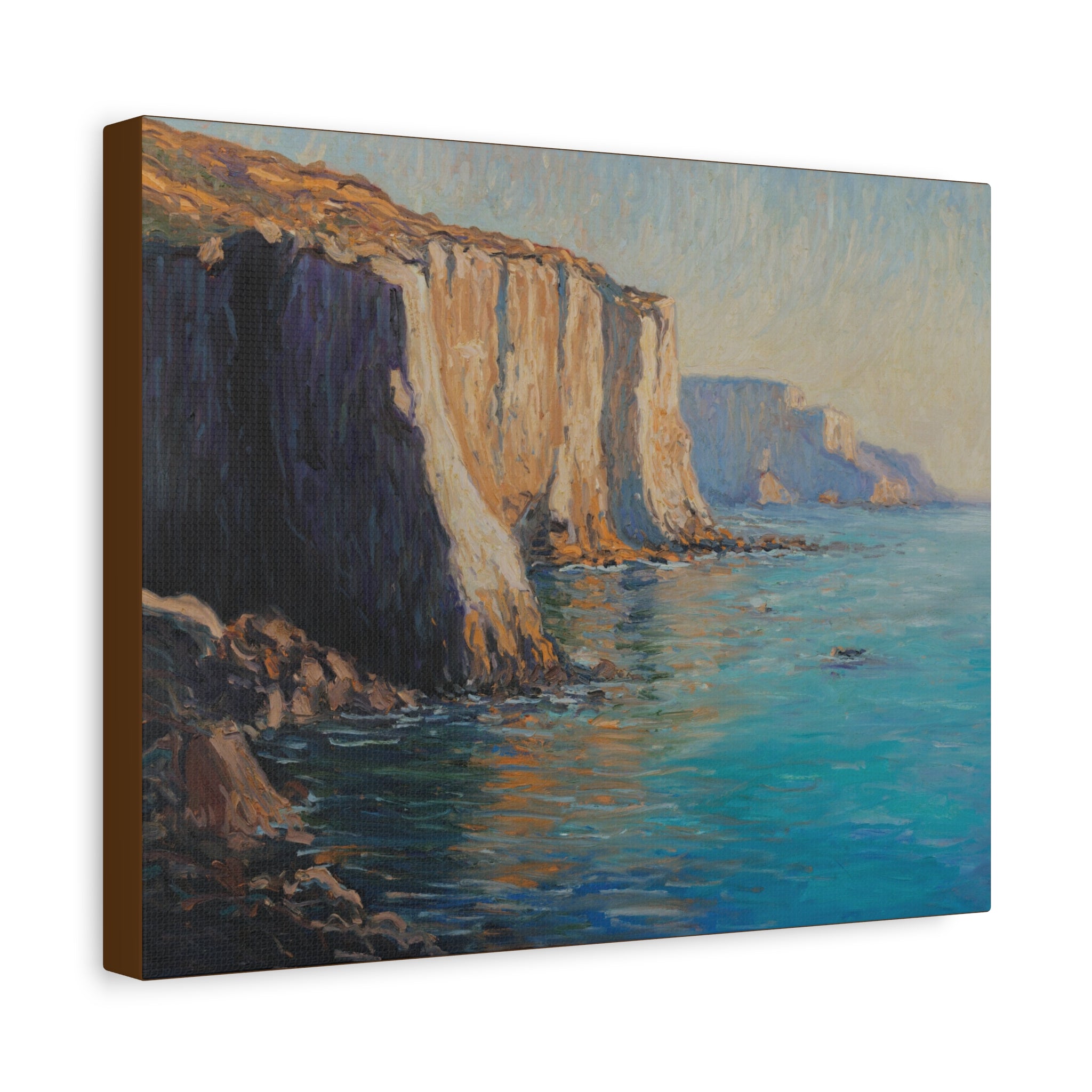 Coastal Cliffs Seascape Canvas