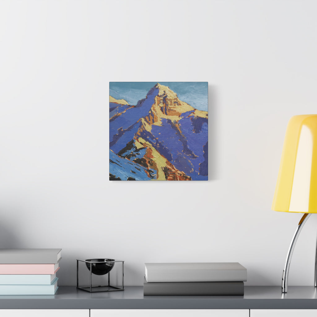 Sunlit Mountain Canvas Print