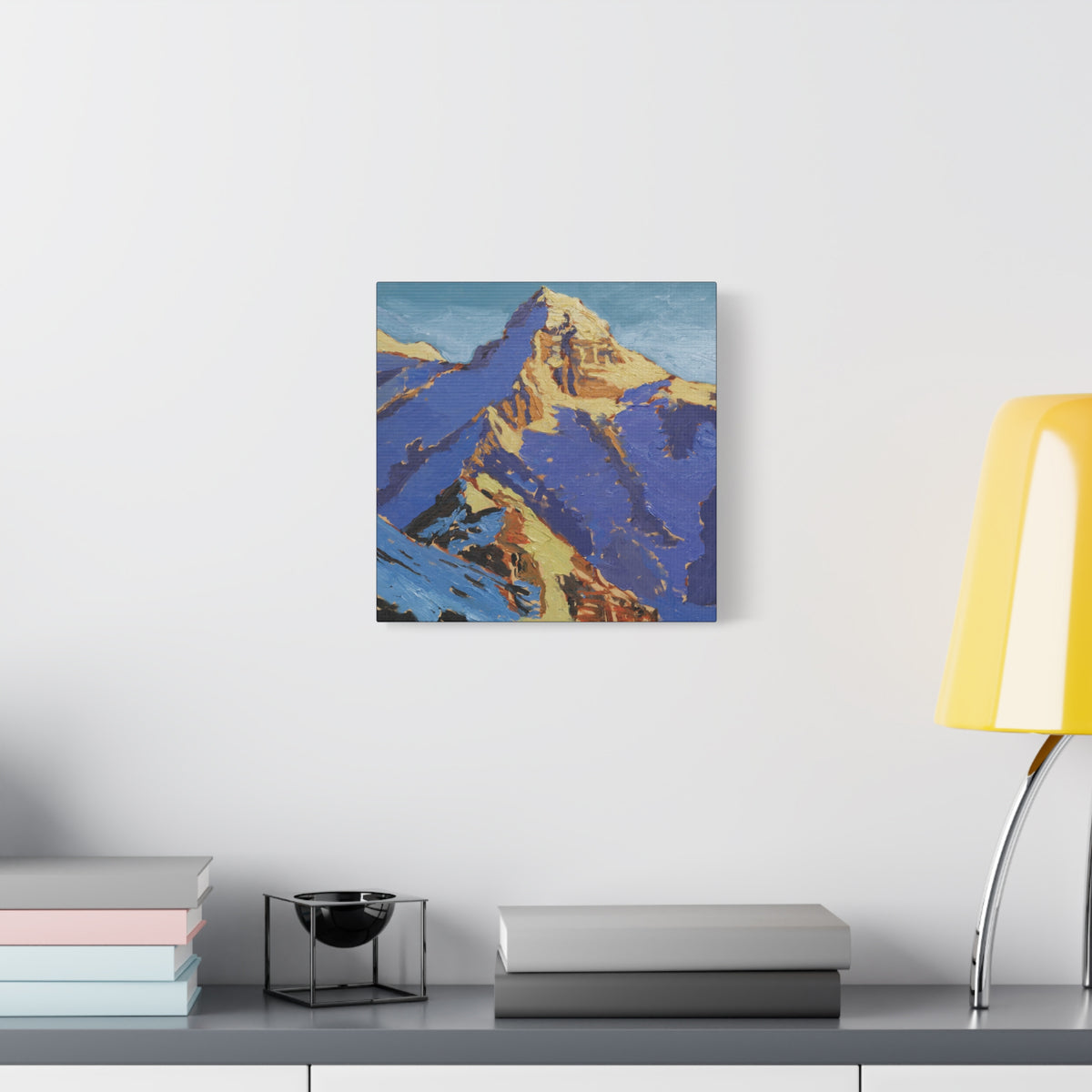 Sunlit Mountain Canvas Print