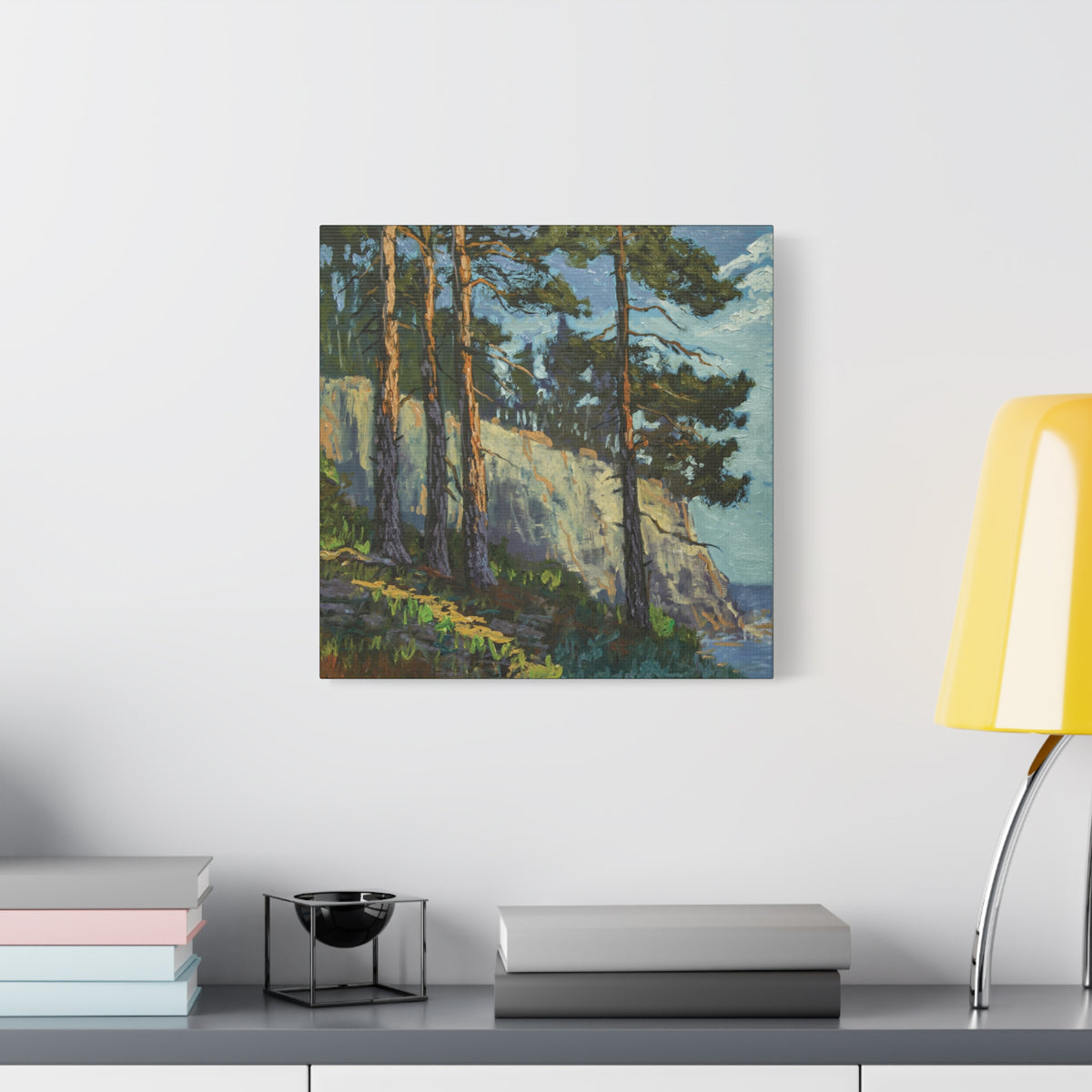 Coastal Pines Canvas Print