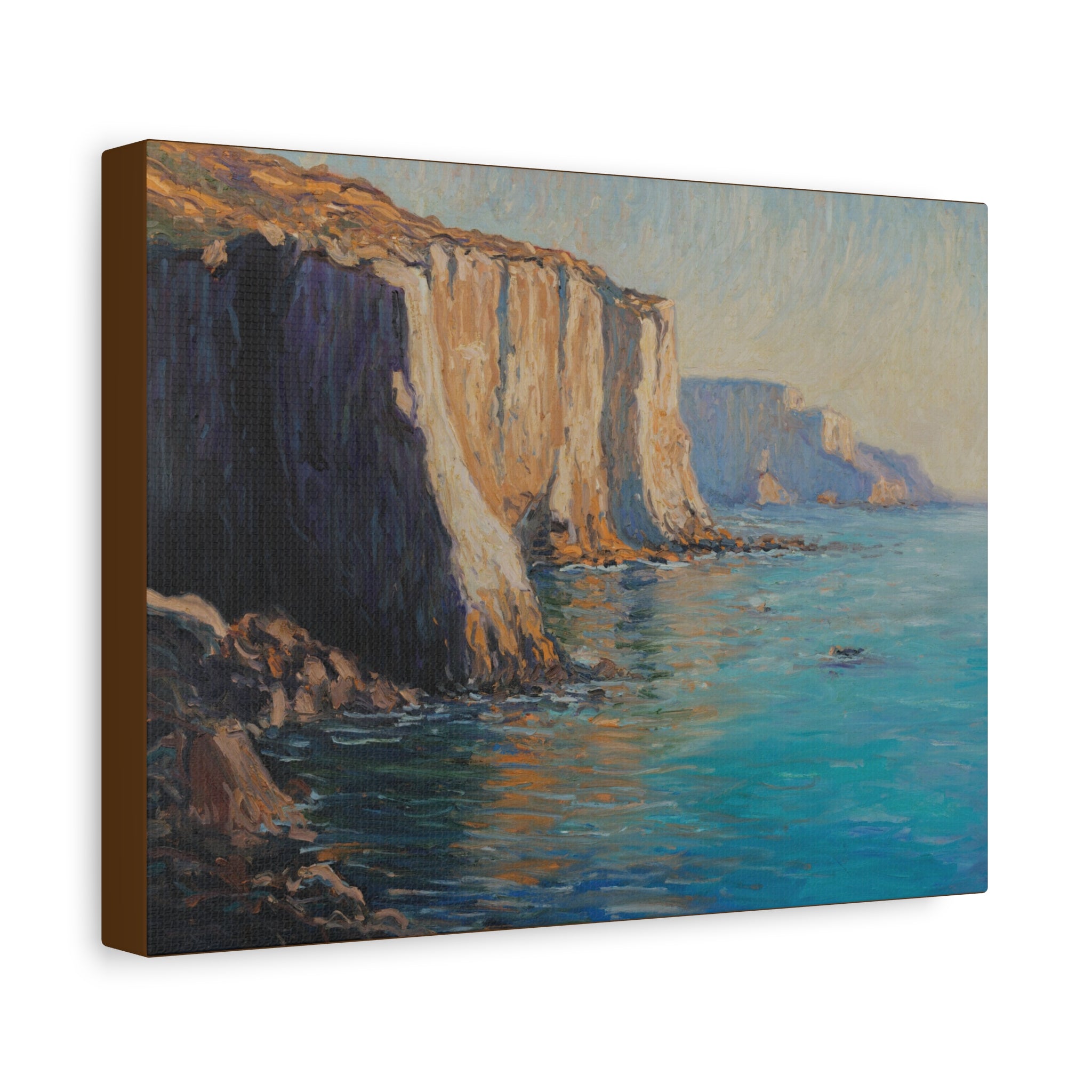 Coastal Cliffs Seascape Canvas