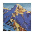 Sunlit Mountain Canvas Print