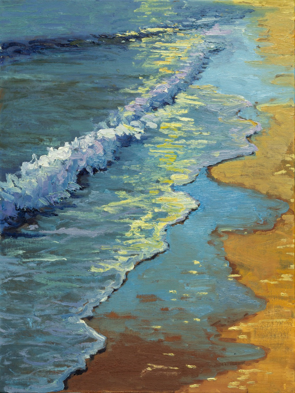 Close Up Ocean waves