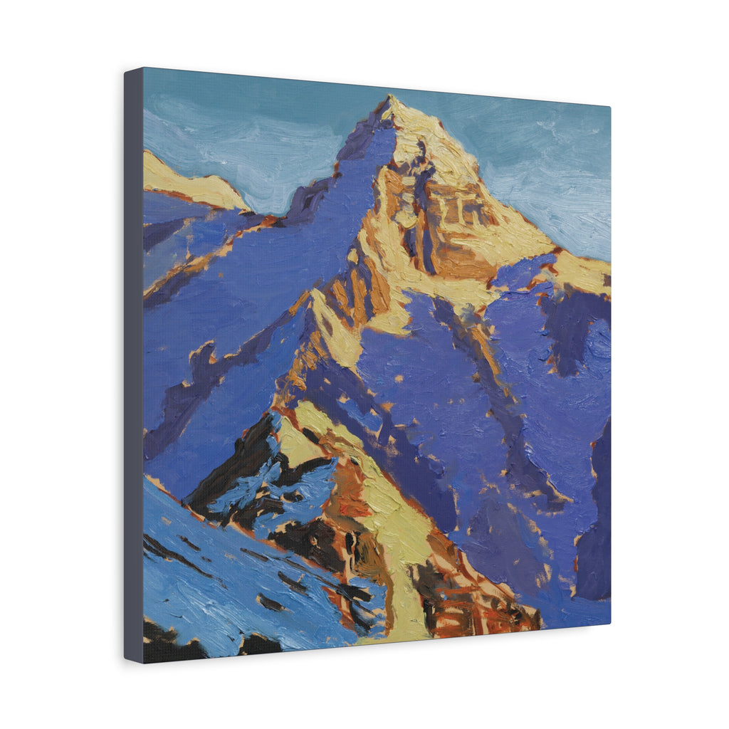 Sunlit Mountain Canvas Print