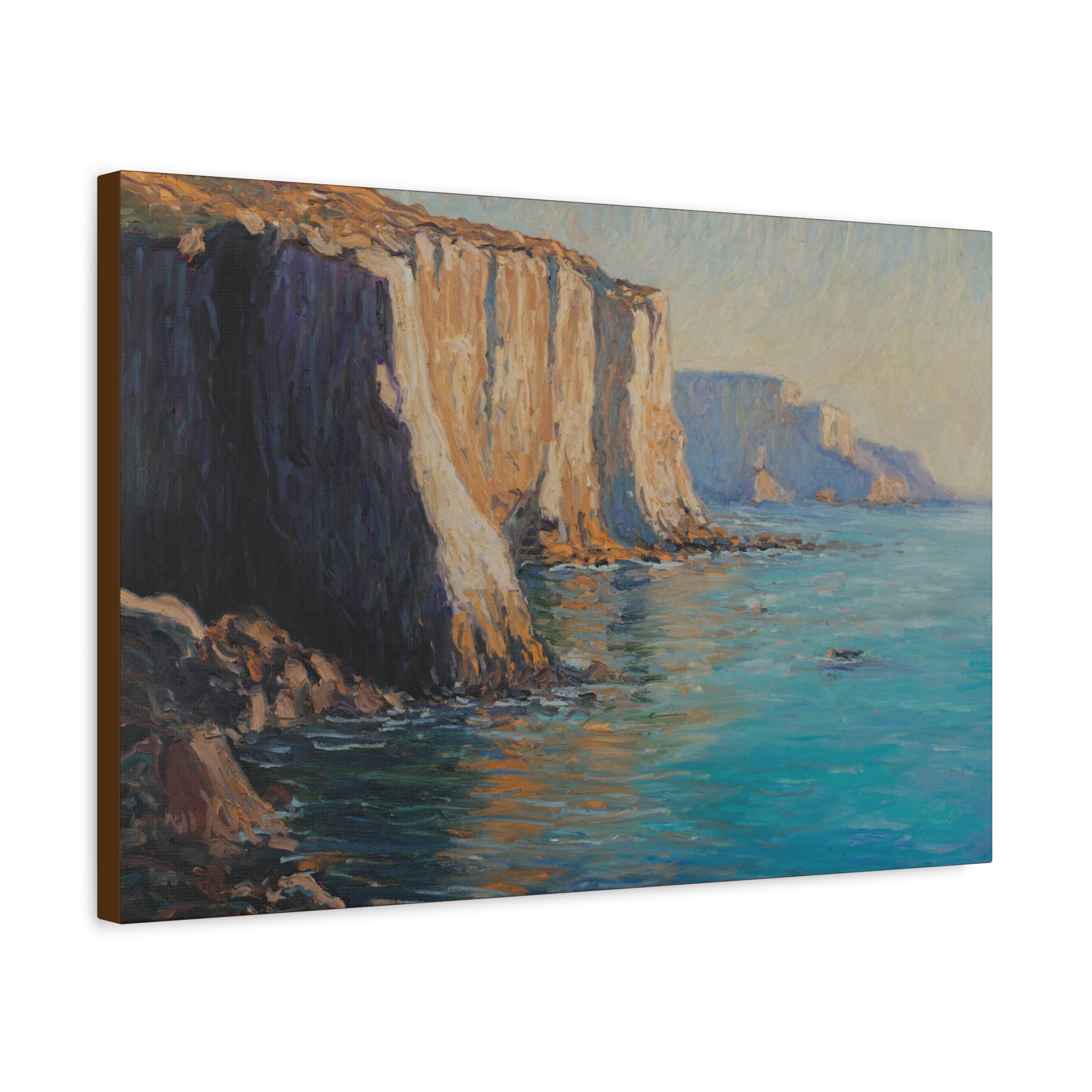 Coastal Cliffs Seascape Canvas