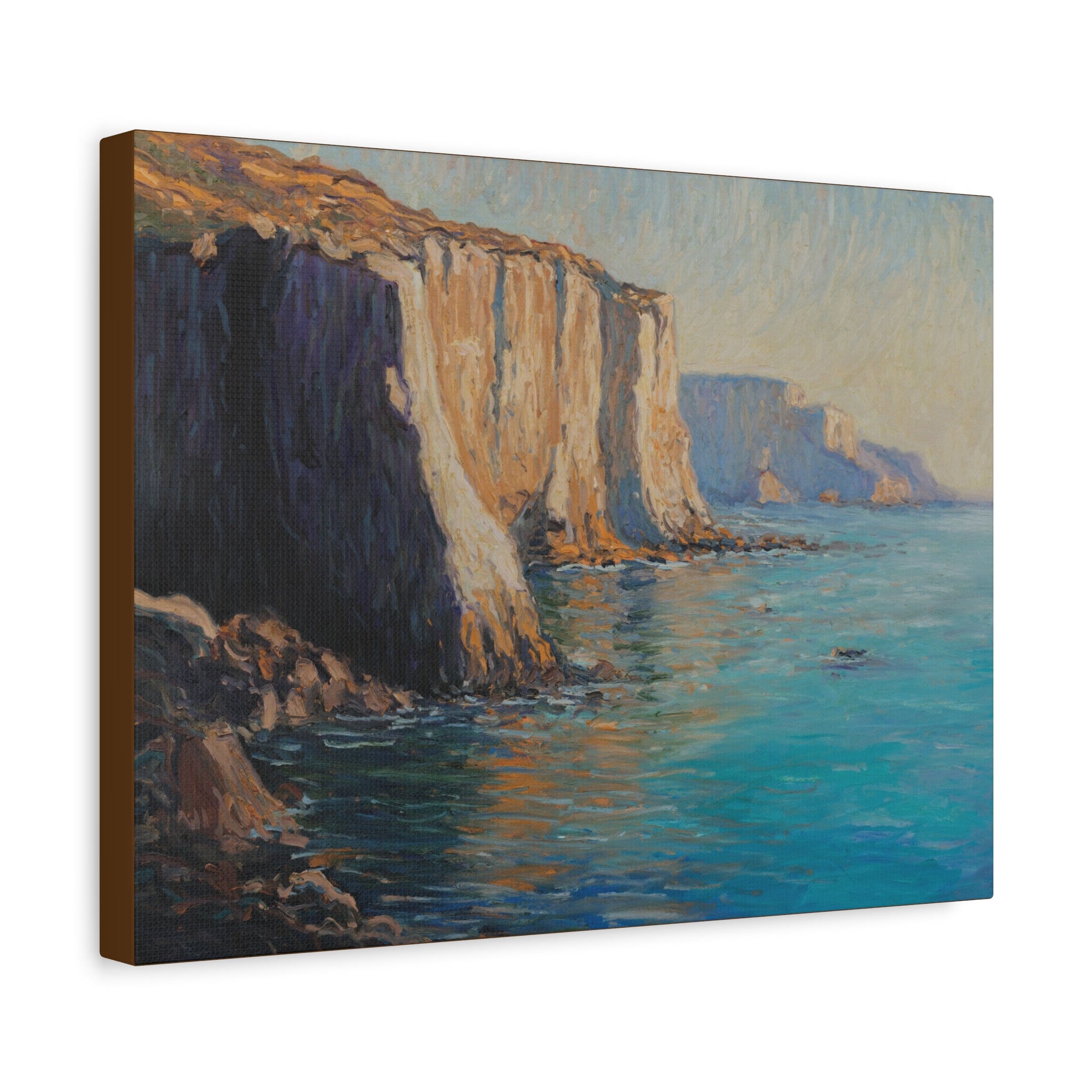Coastal Cliffs Seascape Canvas