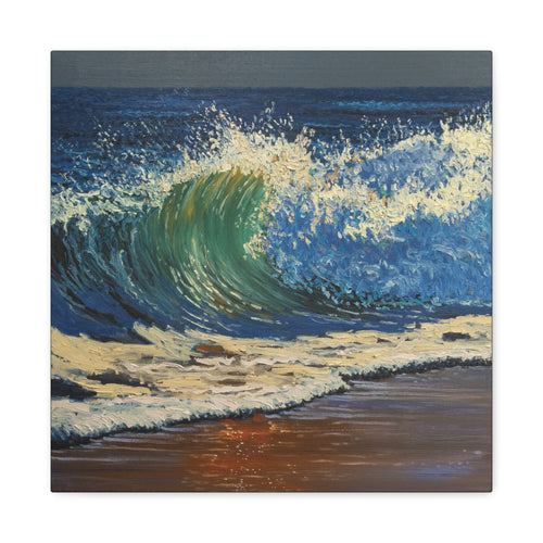 A Friendly Wave — Canvas Print
