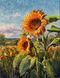 Montessori Sunflowers (FRAMED)