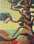 Twisted Pine at the Lake