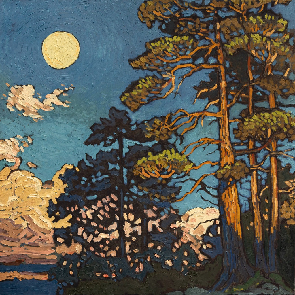 Rising Moon & Sunset