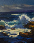 Wave and Approaching Storm