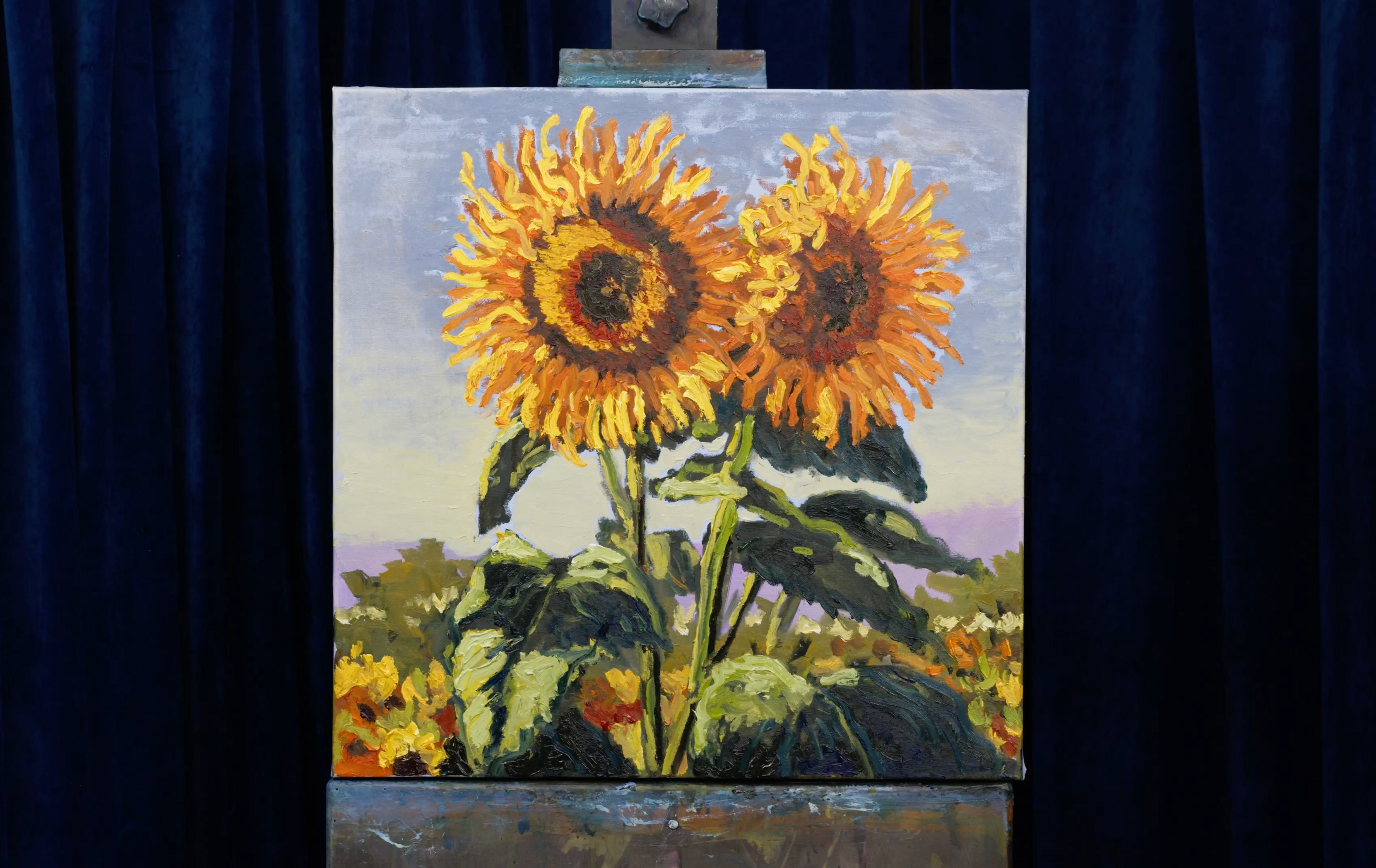 Sunflower Couple
